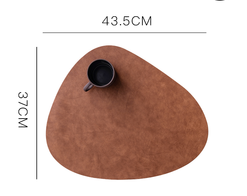 The Weeknight Supper Mat | Wipe-Clean Vegan Leather Placemats