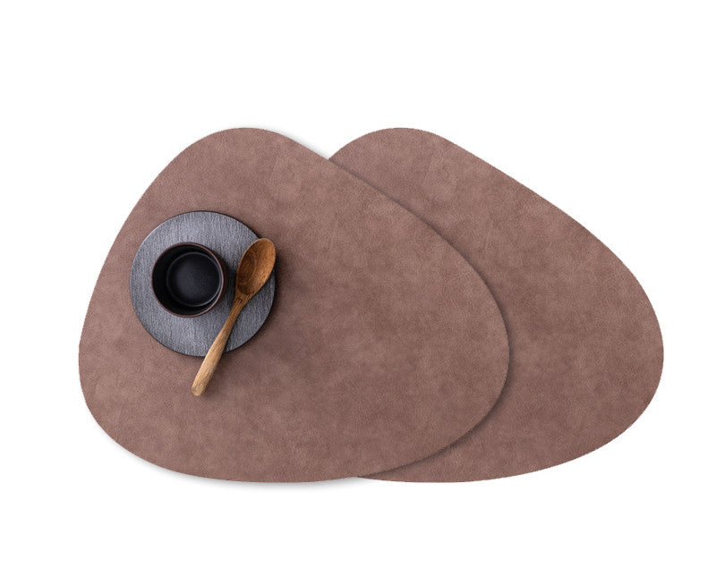 The Weeknight Supper Mat | Wipe-Clean Vegan Leather Placemats